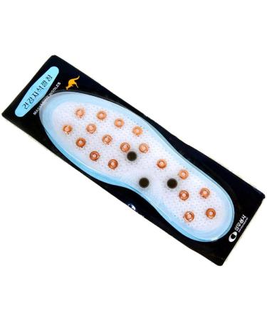 Anti-Odor Acupressure Copper Magnetic Shoes Insole - 1 Pair - Buy Online on GoSupps.com