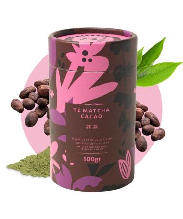 Premium Cocoa Matcha Tea (100 grams) | Matchaflix | Powdered Tea | Matcha Powder | Cocoa Powder | Instant Tea