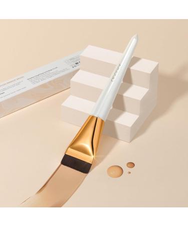 docolor Foundation Brush One Line White Flat Head One Line Foundation Brush Flat Foundation Brush for Liquid Make-up Flat Head Brush Blending Foundation Cream Powder Blush - Buy Online on GoSupps.com
