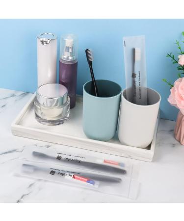 Bulk Disposable Toothbrushes with Toothpaste - Pack of 300 Individually Wrapped Travel Kits for Homeless Shelters Nursing Homes & Hotels - Buy Online on GoSupps.com