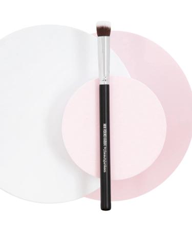 Mineral Powder Eyeshadow Makeup Brush - Small Mini Round Top Kabuki Brush for Blending Smoky Eye - Cruelty-Free Synthetic Dome Brush for Setting Concealer Liquid Cream Cosmetics - Buy Online on GoSupps.com