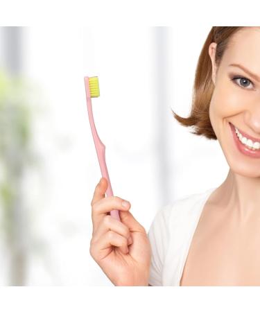 Braces Toothbrush Interdental Brush - Effective Depth Cleaning for Braces | Pink Multidirectional Home Use - Buy Online on GoSupps.com
