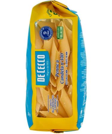  Italian Gourmet E.R. Pack of 10 Cecco Pasta 100% Italian Penne a Candela No. 340 500g + Pulpa Italian Gourmet 400g - Buy Online on GoSupps.com