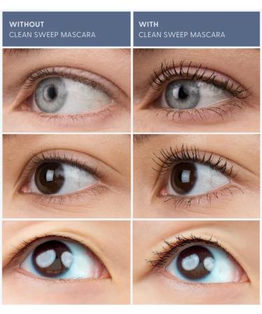 twenty/twenty beauty Clean Sweep Mascara - Long-Lasting Vegan Formula for Sensitive Eyes | 24H Wear, Clean Ingredients - Buy Online on GoSupps.com
