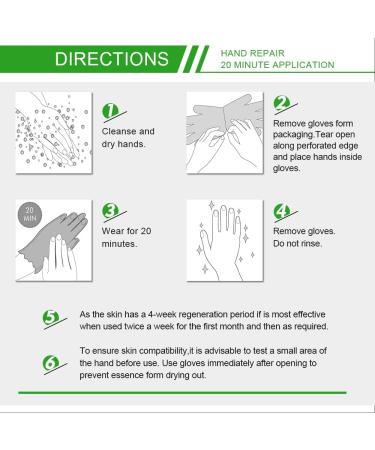 Hand Mask 3 Pcs Hands Mask Moisturizing Gloves BIO-ACTIVE HEMP OIL + RICH MULTI-VITAMIN BLEND Hand Skin Repair Renew Mask Infused Collagen + Natural Plant Extracts for Dry Aging Cracked Hands - Buy Online on GoSupps.com