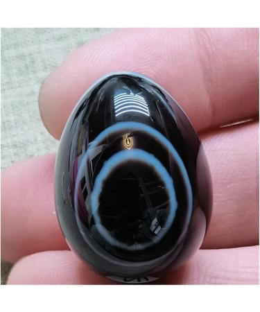 Crystal Natural Stone Black Agate Stones Shaped Crystal Home Ornaments 1pc 15g-30g - Buy Online on GoSupps.com