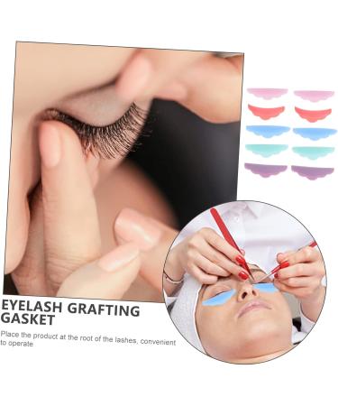 VINTORKY 10 Pairs Grafting Eyelash Spacer Under Eye Pads for Lash Lift Eyelash Grafting Pad Eyelash Curler Refills Pads Lash Extension Pads Silicone Eyelash Pads Beauty Products - Buy Online on GoSupps.com