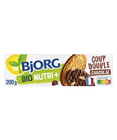 G n rique BJORG Bjorg Double Chocolate Biscuit Organic 200 g 200 g Pack of 3 Sold as a Set