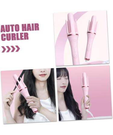 FOMIYES 2pcs Adjustable Curling Iron Abs Hair Curling Wand Crimper Hair Tool 32.50X5.50X5.50CMx2pcs Pinkx2pcs - Buy Online on GoSupps.com