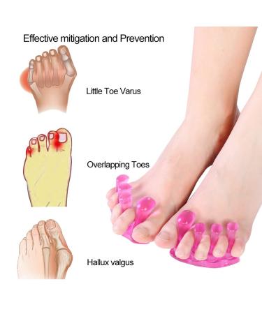 Orthopedic Shoe Inserts & Gel Toe Separator | Bunion Relief & Hallux Valgus Correction | Foot Pain Solutions - 1 Pair - Buy Online on GoSupps.com