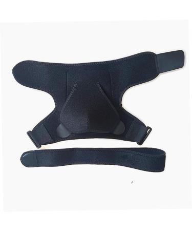 Shoulder Support Brace for Torn Rotator Cuff - Compression Sleeve Strap for Pain Relief Sprain Tendinitis Dislocated AC Joint for Men Women - Fits Left and Right Arm Black - Buy Online on GoSupps.com