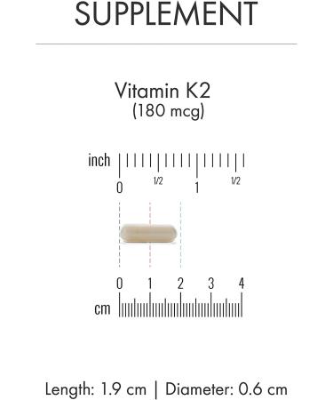 Dr. Mercola Vitamin K2 180 mcg - 90 Capsules | Heart & Bone Health - Buy Online on GoSupps.com