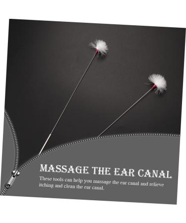 Ipetboom 12pcs Ear Cleaning Tools Professional Ear Wax Removal Accessories Handles and Goose Non-Slip Design Safe - Buy Online on GoSupps.com