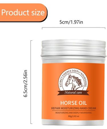 Anti-freeze Hand Cream with Horse Oil Camel Milk and Avocado for Cracked Hands Long-lasting Moisturizing Lifting Care Making Your Hands Smooth and Soft - Buy Online on GoSupps.com