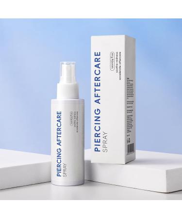  dzqad Piercing Solution Piercing Cleansing Solution 120ml Soothing Solution for Piercings | For Ear Nose Stomach Skin Face At Home While Traveling For Fitness - Buy Online on GoSupps.com