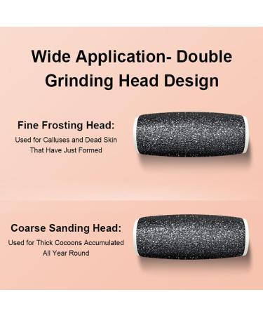 dijiusidy Electric Foot File Rechargeable Adjustable 2 Speed Cordless Callus Electronic Hard Removal Pedicure Supplies - Buy Online on GoSupps.com