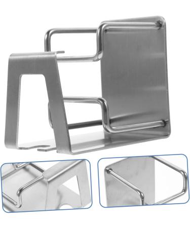 Zerodeko 5-Piece Steel Cup Stand Organizer - Shower-Mounted Toothbrush & Nail-Free Cabinet Holder - Dorm Bathroom Storage Solution (8.3x7.2x5.5cm) - Buy Online on GoSupps.com