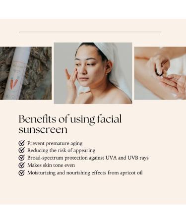 Carrot Seed Oil Sunscreen SPF 50 | UVA & UVB Protection with Apricot & Olive Leaf Extract | International Shipping Available - Buy Online on GoSupps.com