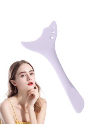 SOULAGRY Mascara Shield Guard Silicone Eyelash Guide | Multifunctional Reusable Eyelash Lipstick Eyeshadow Applicators Aid Tool For Makeup Application Purple