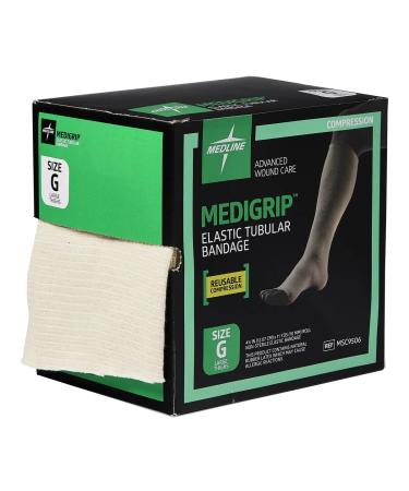 Medline Medigrip Elastic Tubular Bandage Size G - Large Thighs - Buy Online on GoSupps.com