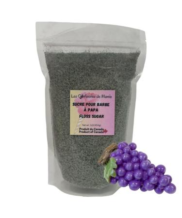 Floss Sugar/Sucre pour barbe papa (Grape/Raisin)