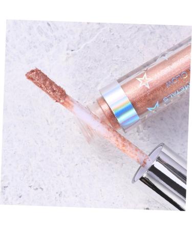 Beavorty Metallic Eyeshadow Light Pink Eyeshadow Metals Glow Eyeshadow Women Makeup Eye Shadow Water-based - Buy Online on GoSupps.com