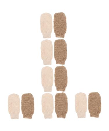 POPETPOP Back Bath Scrubbers Woven Bathing Gloves