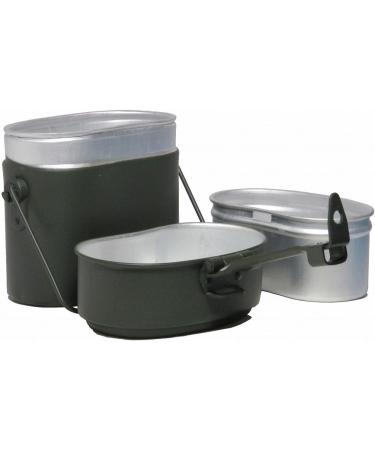Mil-Tec German WWII Style 3-Piece Mess Kit - Durable and Authentic Camping Cookware - Buy Online on GoSupps.com