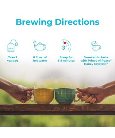 Prince of Peace Organic Jasmine Green Tea 100 tea bags (Pack of 5) - Buy Online on GoSupps.com