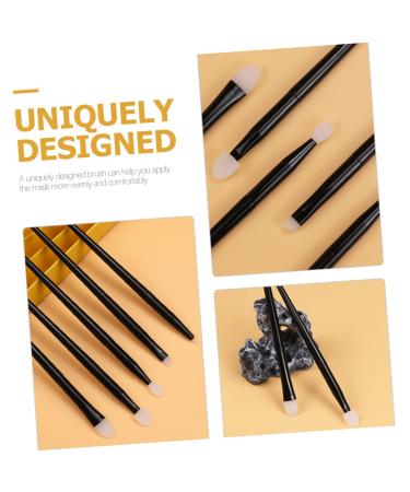 Mipcase Silicone Makeup Brush Set - Eye Smudger Concealer Lipstick & Eyeshadow Blending Brushes - Travel-Friendly Cosmetics Supplies - Buy Online on GoSupps.com