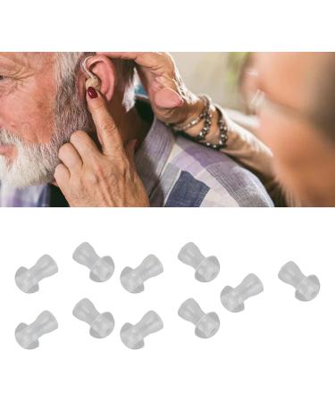 10PCs Universal Silicone Hearing Aid Earplugs - Soft Replacement Domes & Earpieces for Enhanced Hearing Amplifiers - Buy Online on GoSupps.com