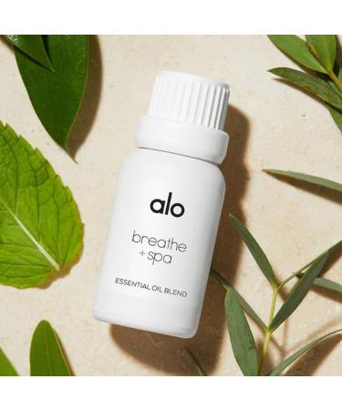 Alo Yoga Essential Oil - Breathe & Spa - Uplifting & Balancing Blend 15ml | Shop Internationally - Buy Online on GoSupps.com