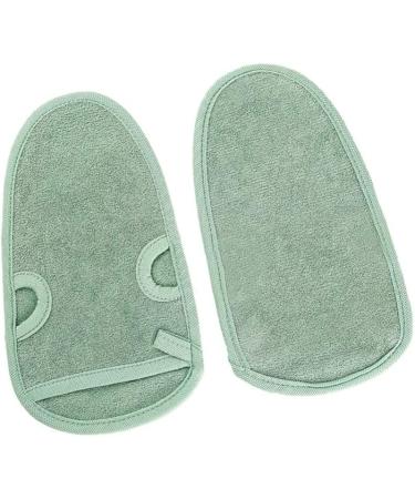 HEALIFTY Gauntlet Bath Mitt 2PCS - Deep Exfoliation Body Scrubber Glove for Back Massage and Dead Skin Removal - Buy Online on GoSupps.com