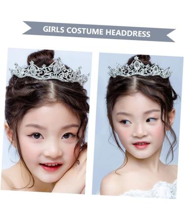 TOVINANNA 1pc Crown Hair Makeup Headbands Baroque Tiara for Women Diamond Hair Accessories Resealable Bags Princess Retro Princess Tiaras Bridal Clothing Zinc Alloy Little Girl Child - Buy Online on GoSupps.com