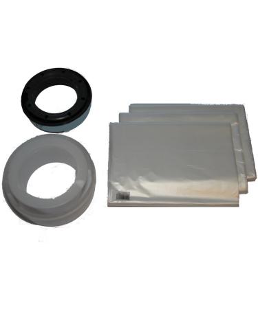 Buy No-Name 45m Thicker Refill Film for Diaper Pails - Compatible with Sangenic Windeltwister Angelcare LitterLocker - Buy Online on GoSupps.com