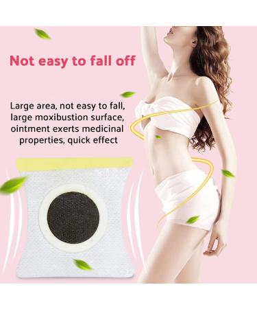 Mugwort Navel Sticker Traditional Herbal Slimming Adhesive Pads Improve Skin Elasticity Multifunction Continuous Constant Temperature Rapid Heating Anti-Allergic(10pcs) - Buy Online on GoSupps.com