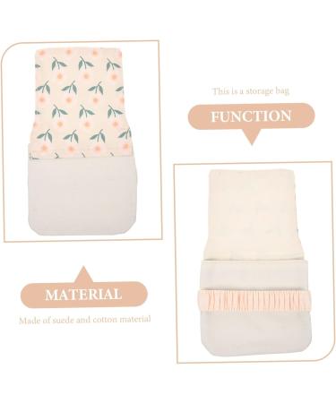 SESESFOUFU Tampon Bag - Stylish Lipstick & Travel Organizer | Small Cotton Pocket for Menstrual Accessories & Hygiene | Perfect for Students - Buy Online on GoSupps.com