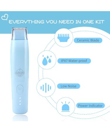 Baby Hair Clippers with Vacuum - Rechargeable & Waterproof Trimmer for Infants, Kids & Newborns | Includes 2 Guide Combs & Haircut Cape - Buy Online on GoSupps.com