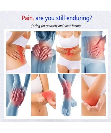 HELLOYOUNG 40pcs Hot Capsicum Plaster - Natural Joint Relief Ointment Sticker | Chinese Medical Patch for Pain Relief - Buy Online on GoSupps.com