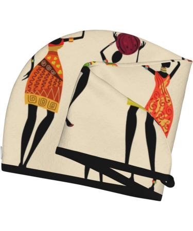 Super Absorbent Microfiber Hair Towel for African Women | Coral Velvet Wrap for Long Curly & Thick Hair - Buy Online on GoSupps.com