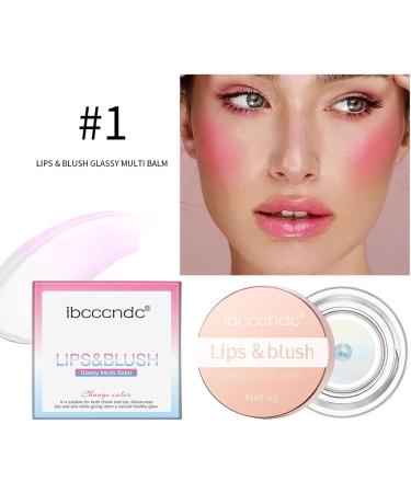 PH Blush - Color Changing Blushes Lip Gloss Glitter | 0.17 Oz Clear Liquid Blushes Gel for Cheeks and Lips Natural Moisturizing Lip Makeup Renywosi - Buy Online on GoSupps.com