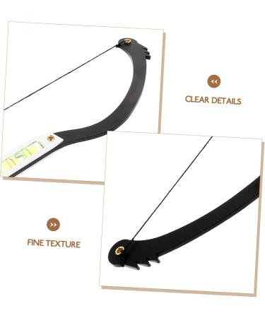 Healeved Measuring Ruler 1 Set Arch Embroidery Eyebrow Ruler Brow Template Aluminum Alloy Level Ruler Eyebrow Trimming - Buy Online on GoSupps.com