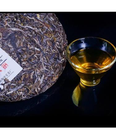 HQZM Yiwu Raw Puer Tea From Ancient Tree 357g Treasure Of Tea Puer Ancient Tree Tea - Buy Online on GoSupps.com