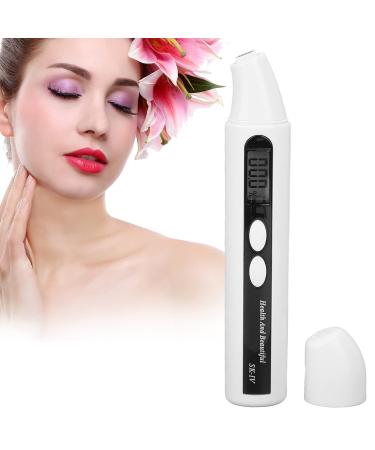 Zjchao Face Skin Tester & Analyzer - Digital LED Display Moisture Detector with Biosensor Technology for Home Salon & Travel - Buy Online on GoSupps.com