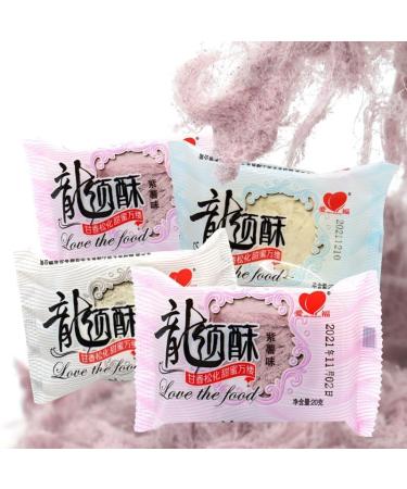 Dragon-Beard Candy Variety Flavor Maltose Silk Soft Candy Traditional Crisp Candy Healthy&Nutritious Dim Sum Sweets Cakes Dessert Chinese Special Snack Gift (Mixed flavors 3bag) Mixed flavors 3bag - Buy Online on GoSupps.com