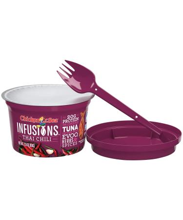 Chicken of the Sea Infusions Tuna Thai Chili 2.8oz (6 pack) - Spicy and Flavorful Tuna Snack - Buy Online on GoSupps.com