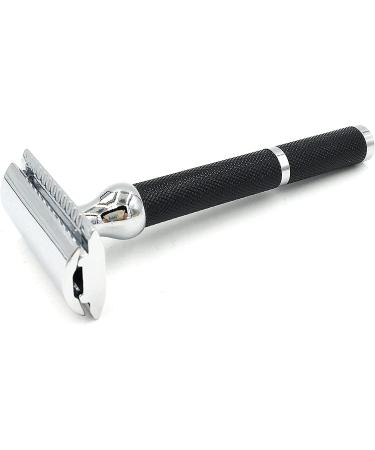 Parker 71R Razor Plane - Medium-Heavy Long Handle Double-Edged with 5 Platinum Stainless Steel Blades | Black Galvanized Brass Handle | International Shipping Available - Buy Online on GoSupps.com