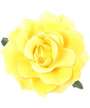 LALAFINA 2 1 Girl Jewelry Bridal Headpiece Flower Pin and Brooches Rose Pin Flower Pins Rose Hair Barrettes Floral Hair Bands Rose Flower Brooch Pin The Flowers Miss The Fabric Yellow - Buy Online on GoSupps.com