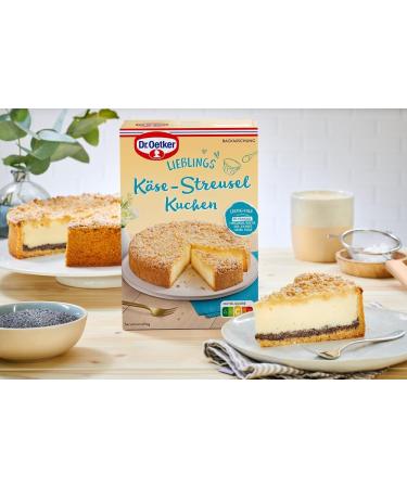 Dr.Oetker Cheese Sprinkles Cake Mix 6-Pack | Creamy Cheesecake Easy Baking 6 x 730 g - International Shipping Available - Buy Online on GoSupps.com