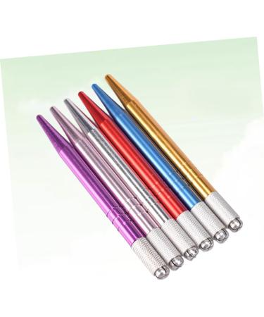 Beavorty Dimension 18 pcs Purple Red for + Makeup Pen Silver Blue Manual Microblading Eyebrow Permanent Lip Liner Marker - Buy Online on GoSupps.com